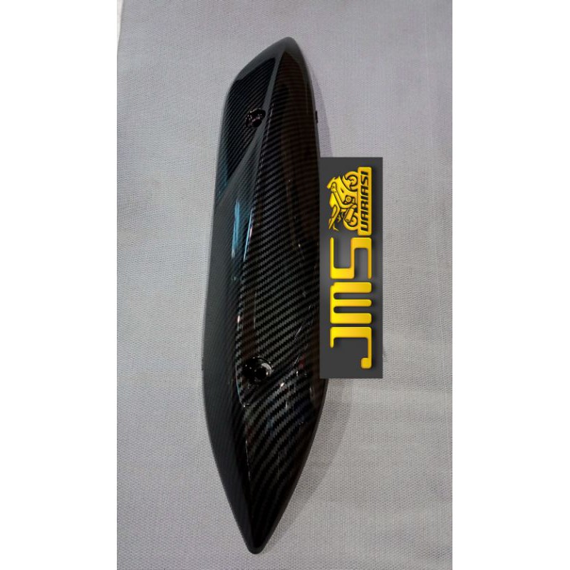 cover tutup carbon knalpot yamaha mio sporty zoro