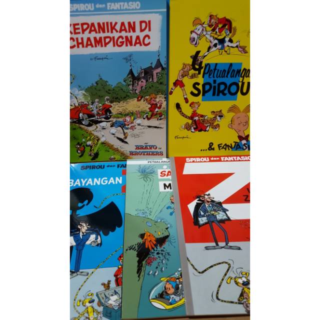 Komik Spirou & Fantasio by Franquin.