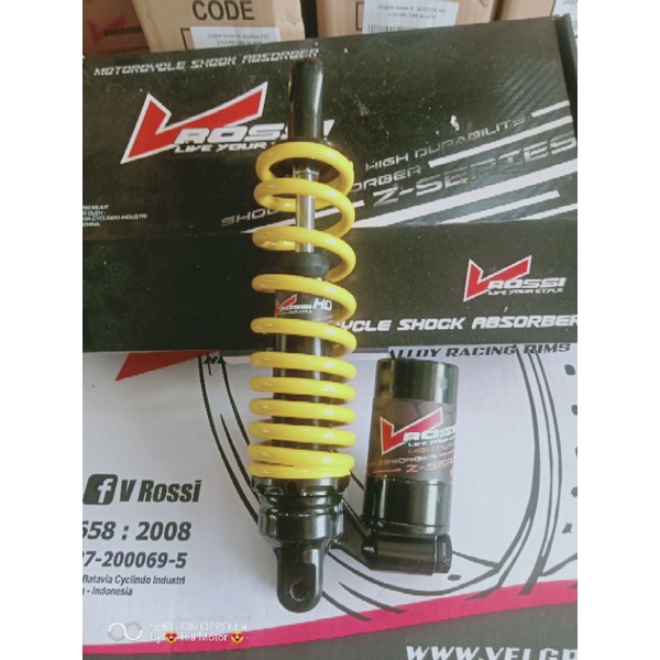 shockbreaker Mio, Mio j, Fino dan Xeon model tabung bawah