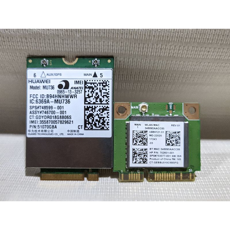 WLAN Card dan Wireless Card HP Stream 11