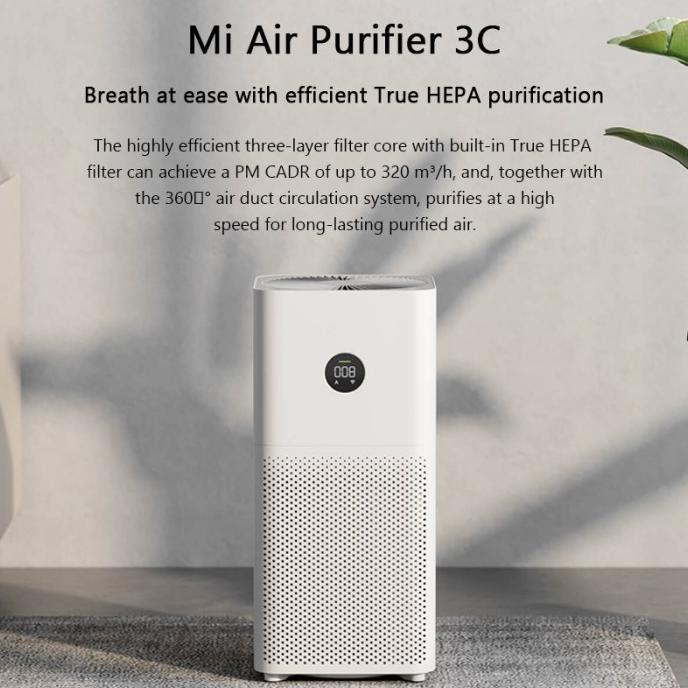 Xiaomi Mi Air Purifier 3H Xiaomi Pembersih Udara HEPA FilterTingkat