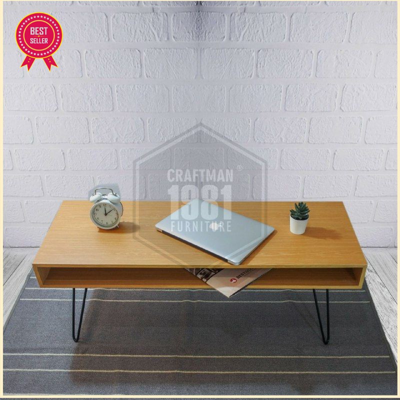 Meja Nakas Ruang Tamu 100x35 Kecil Simple Minimalis