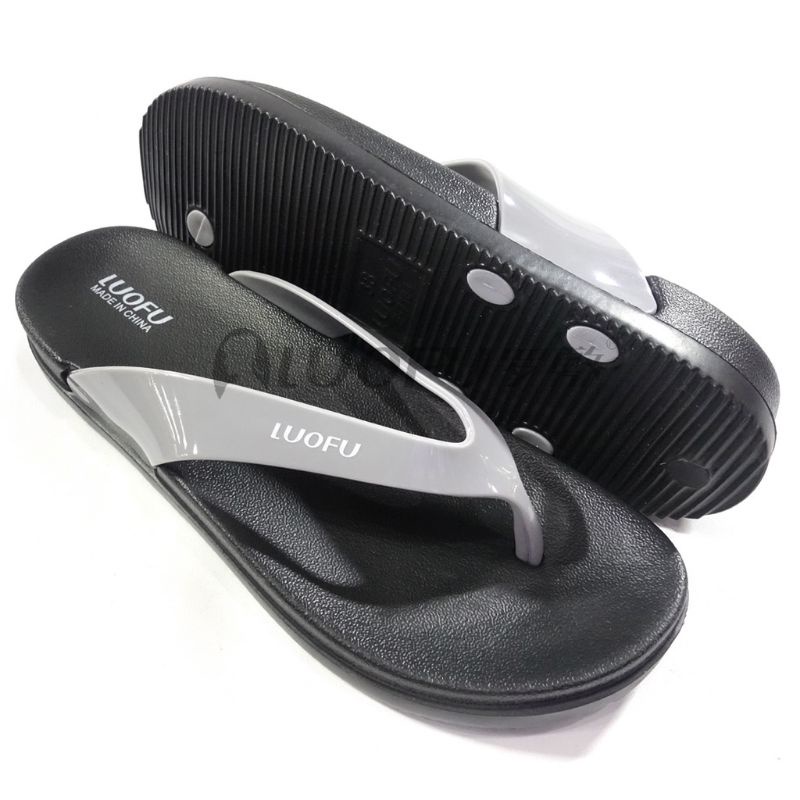 Sandal Wanita Sandal LUOFU Sandal Jepit Bahan Karet Jelli Import Premium Nyaman Empuk.