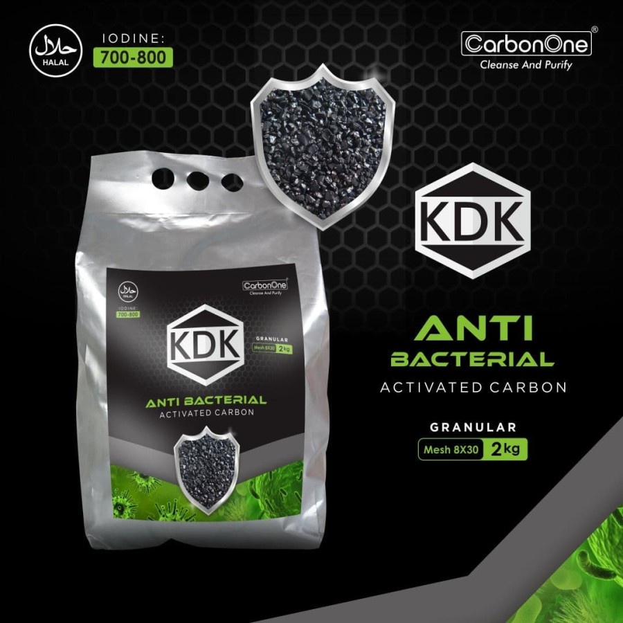 Karbon Aktif Anti Bakteri | Karbon aktif AB KDK 2kg