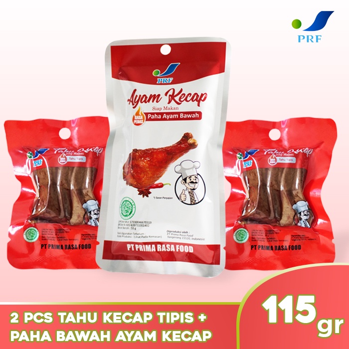 

Paha Bawah Ayam Kecap + 2 pcs Tahu Tipis Siap Makan - Makanan Siap Saji - Makanan Instan - PRF