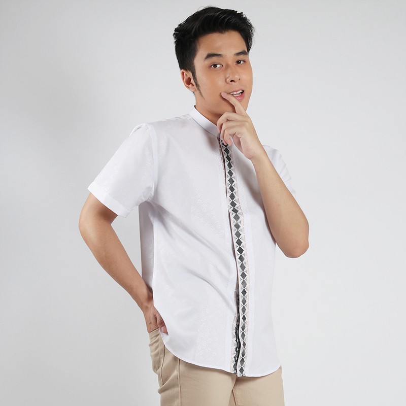 Edwin Jeans Kemeja Koko-30 SS Isa Lengan Pendek