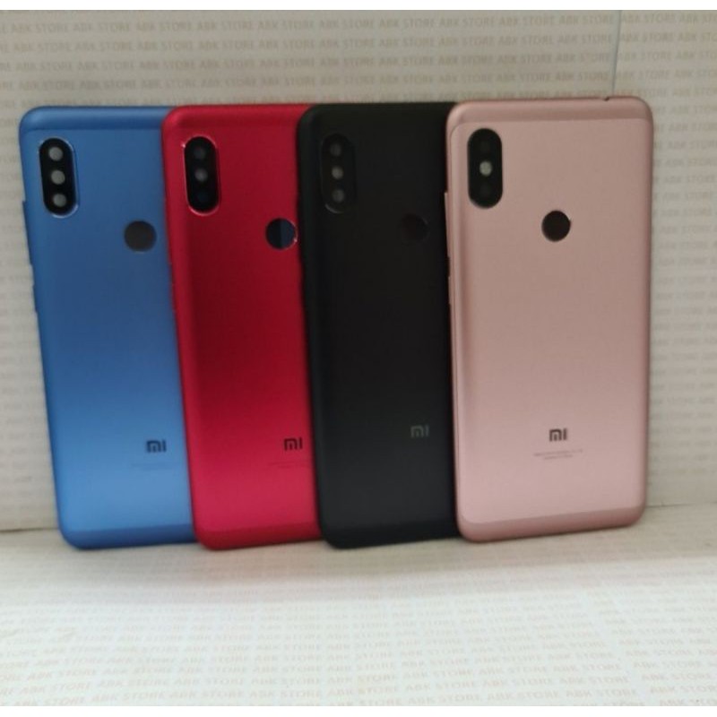 BACKDOOR BACK COVER CASING TUTUP BELAKANG XIAOMI REDMI NOTE 6 / NOTE 6 PRO ORIGINAL