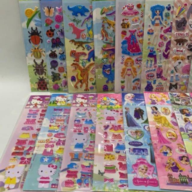 

Stiker Anak Timbul 3D - Stiker Anak Karakter Pria Wanita
