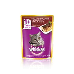 WHISKAS POUCH ADULT 85gr Murah