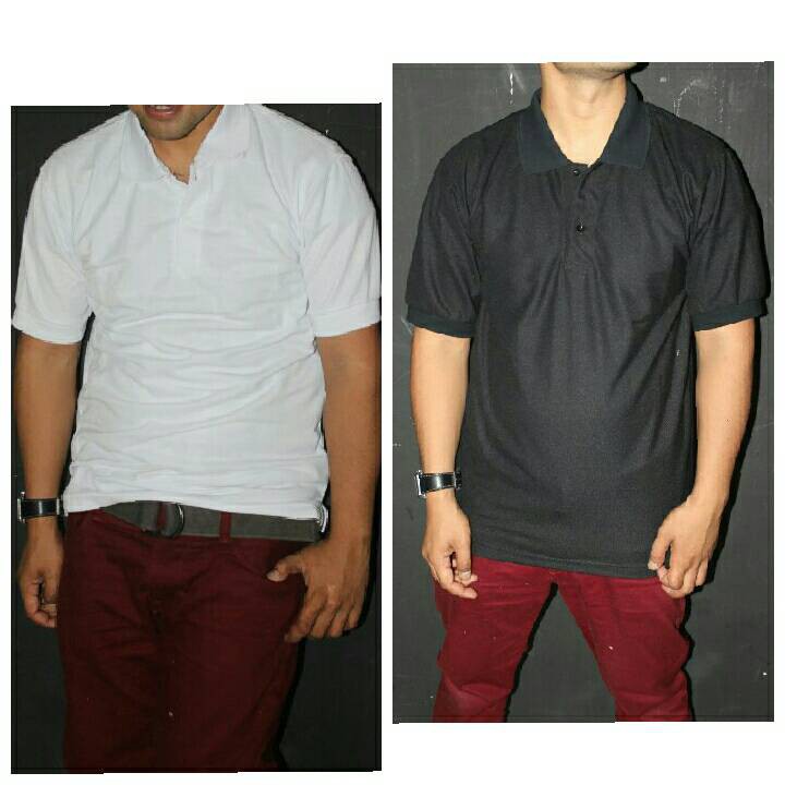 baju kaos bahan lakos pe bisa dbordir