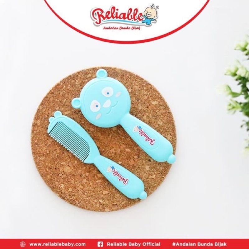 Sisir Bayi Sisir + Sikat Bayi Panda Reliable RAC 8818