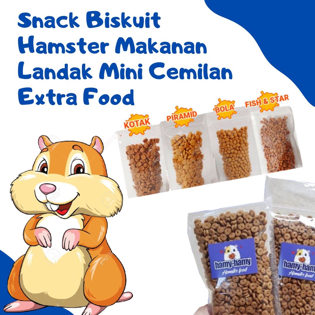 Snack Food 100gr / Makanan Hamster / Snack Hamster FEZONE