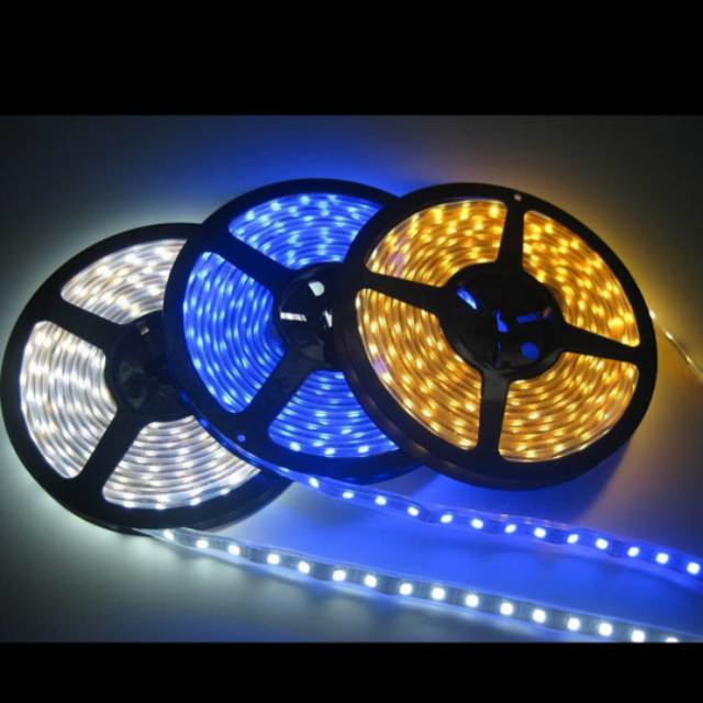 Lampu Led strip tipe 5050 12v-24v ip65 silikon