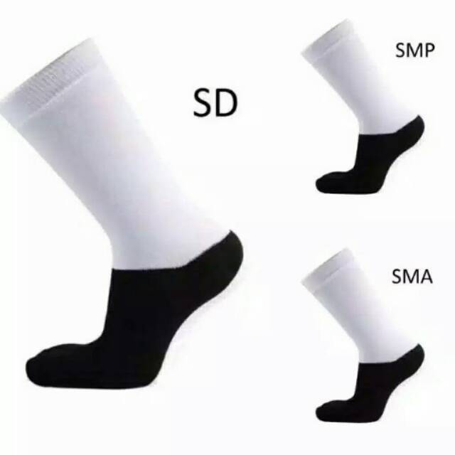 KAOS KAKI ANAK SEKOLAH UNTUK SD SMP SMA LAKI LAKI PEREMPUAN