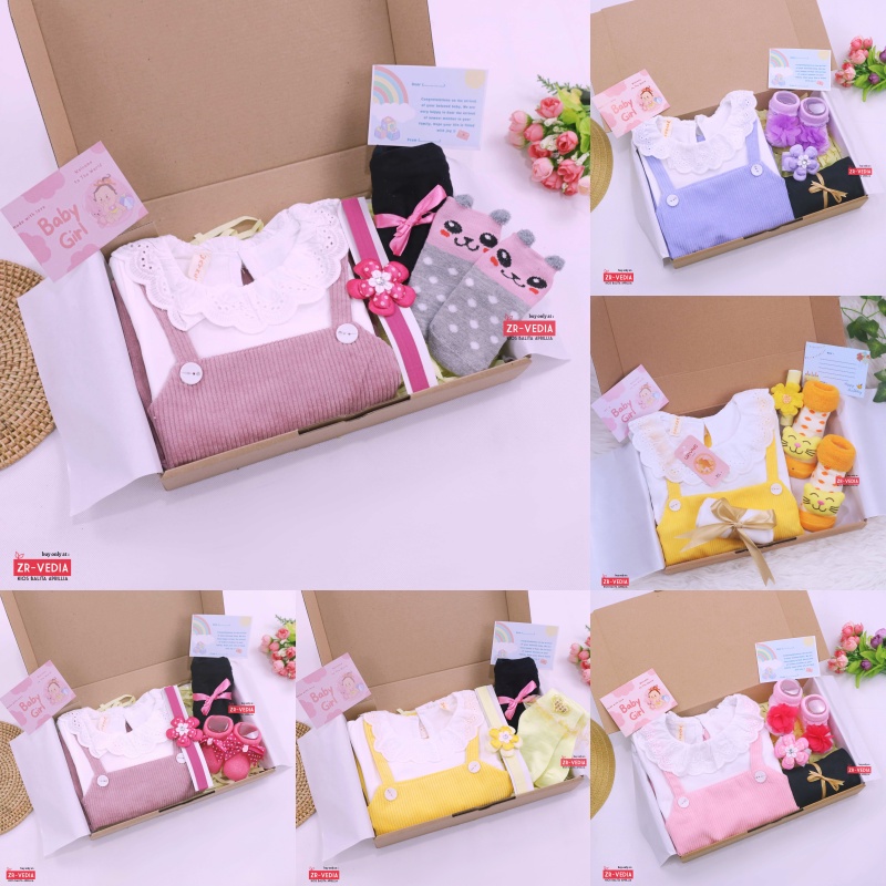 [CUTE] Hampers Baby Girl 0-30 Month / Hadiah Kado Lahiran New Born Bulan Bayi Perempuan Gift Dress