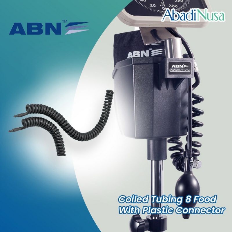 ABN Selang Spiral Tubing Tensimeter atau Coiled Replacement Part Tensimeter