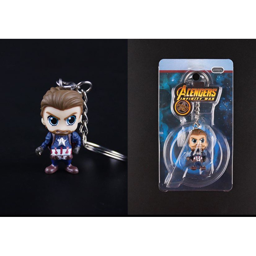 Cosbaby Avengers Infinity War Keychain - Captain America 1