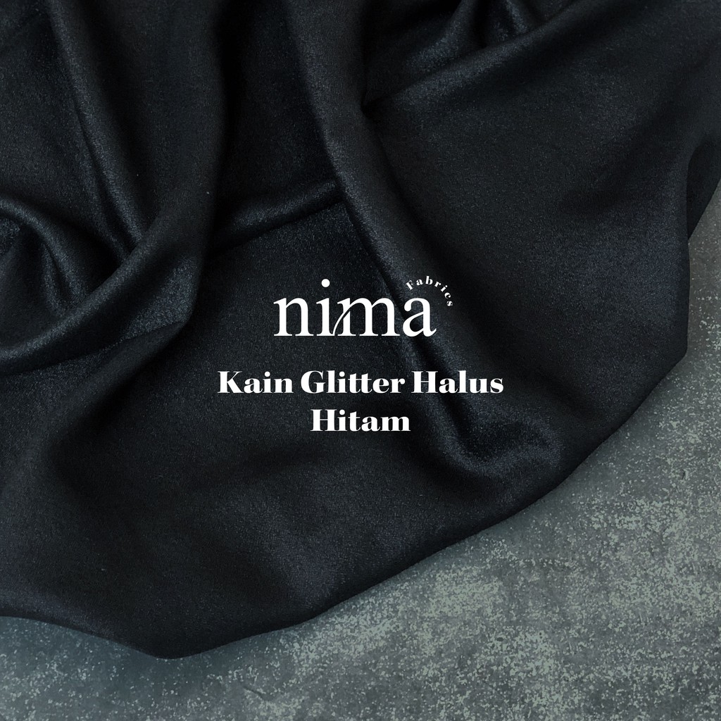 1/2 meter Kain Gliter Halus Premium (Bahan Hijab)