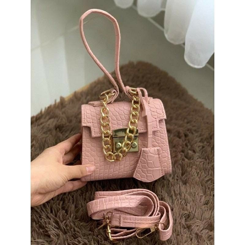 TAS SLEMPANG WANITA ANDIN SALEM / SHOULDER BAG / MICRO CROCO BAG / TAS MINI BAG / TAS KECIL