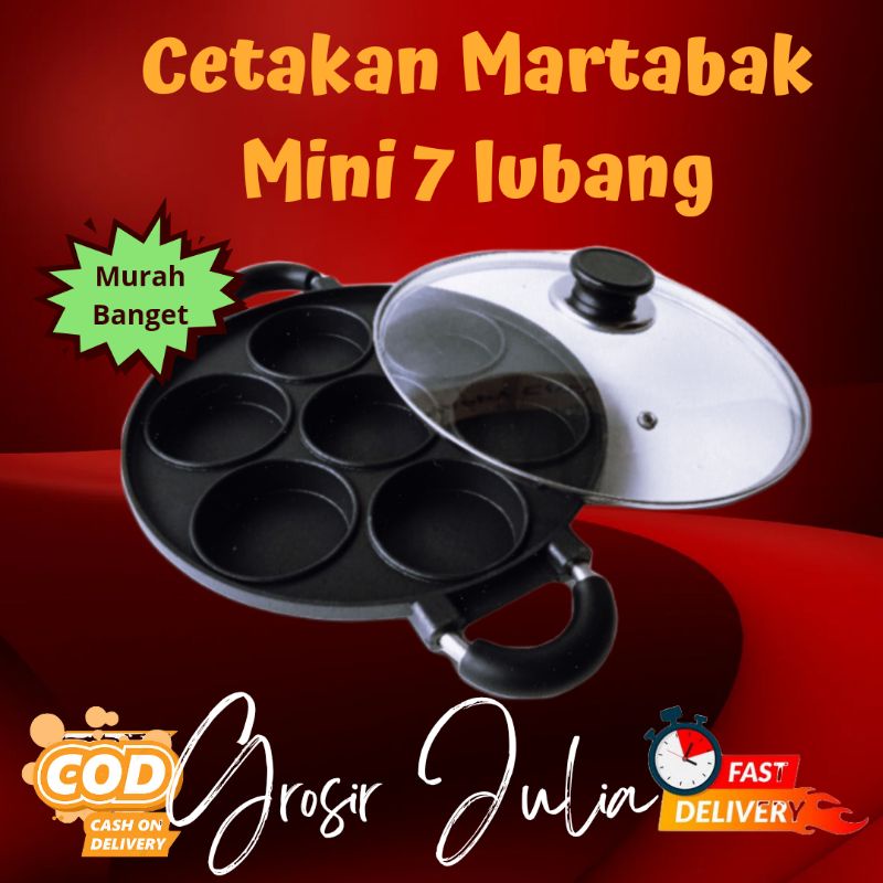 Cetakan Kue Martabak Pukis Pancong Badros Anti Lengket - Cetakan Pukis Maker