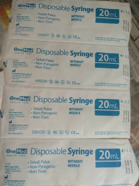 SUNTIKAN SPET 20ml + SELANG