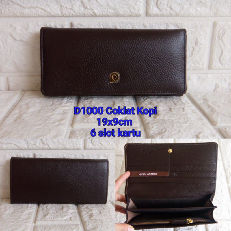 Dompet Papillon 100%Original Kulit D1000