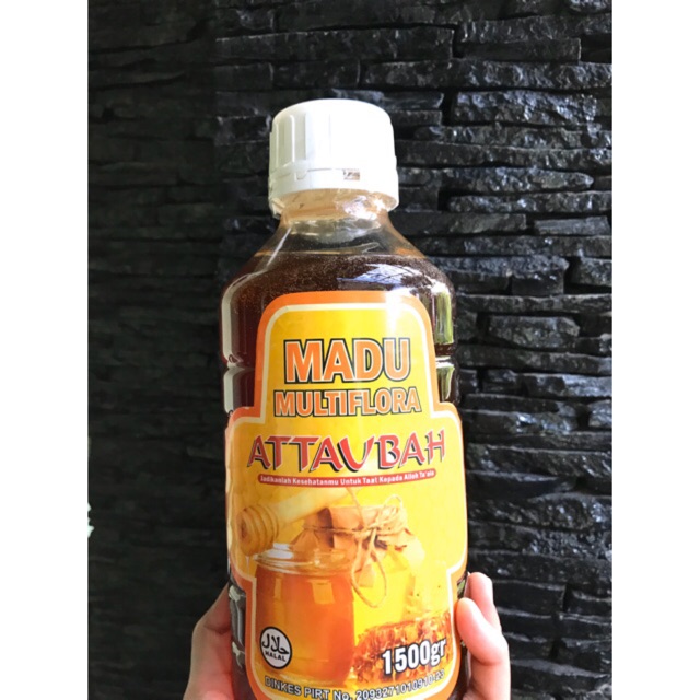 

Madu Asli Multiflora Attaubah Madu Murni 1500gr