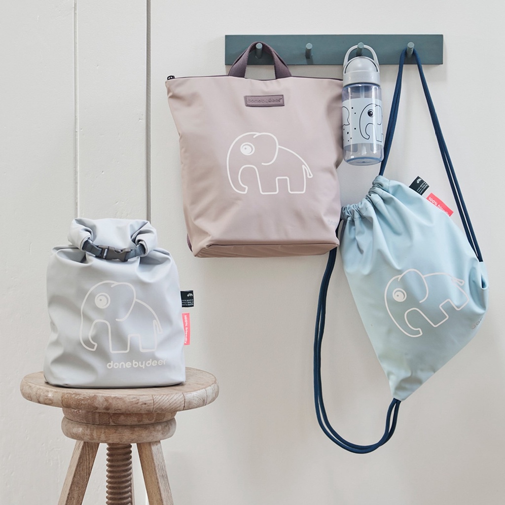 Done by Deer Roll-Top Storage Bag Elphee Grey