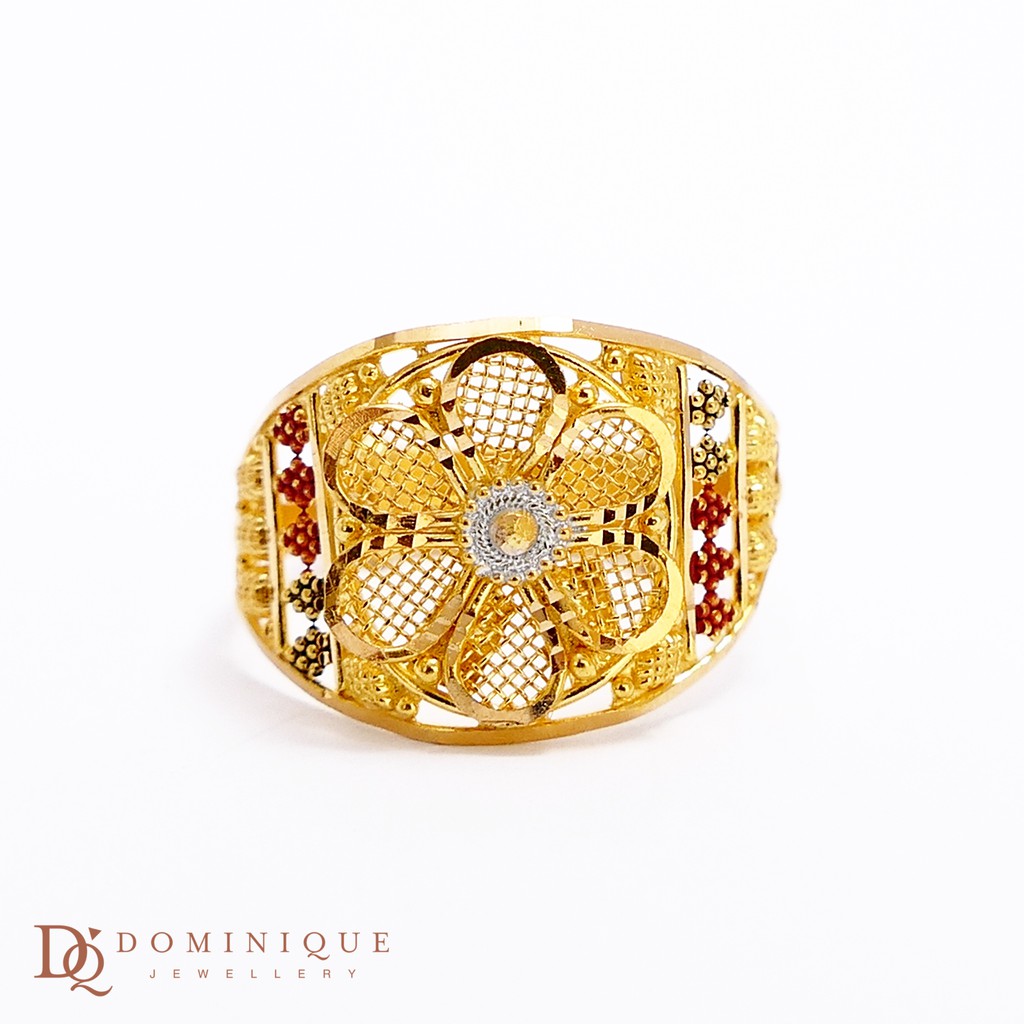 

Dominique Jewellery-Cincin Dubai Standar Internasional 91,6% DQC 1813