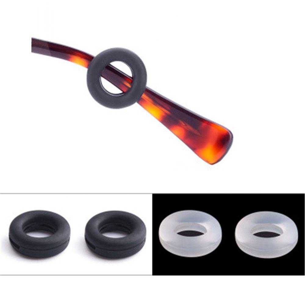 Kait Telinga Kacamata Agustinina Tips Candi Awet Untuk Kacamata Eyewear Frame Leg Hook Pegangan Silikon Anti Slip Untuk 2pasang