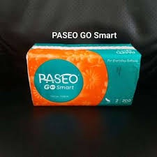 Tisu Tissue PASEO - GO SMART 200 SHEET 2ply Facial Tissue PROMO !!!!