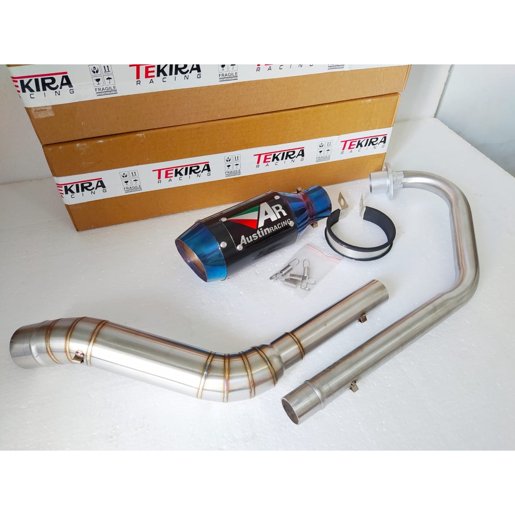 Knalpot AR Austin Racing GP1R New Yamaha YZF R15M R15 155 Vva V4 V3 V2 Old Vixion NVL NVA Lightning 