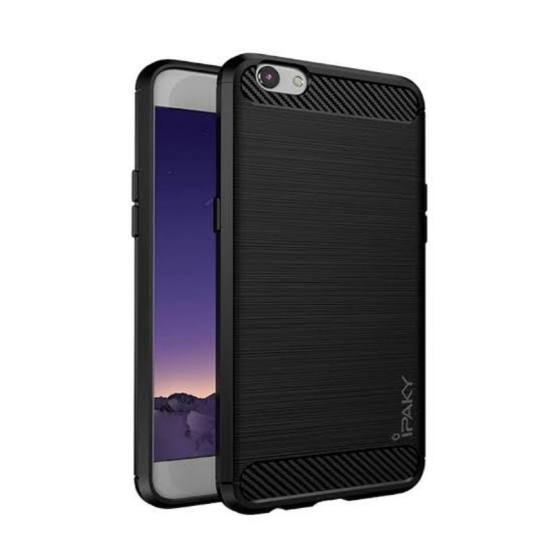 Softcase Slim Fit Carbon Oppo F3 Plus - UA