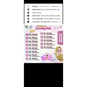 wa beauty premium pink