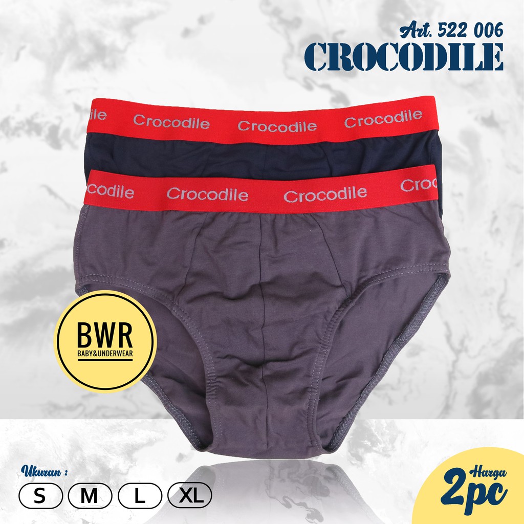 2pc CD  Crocodile  ORANGE 522 006 Celana Dalam Pria   2pc CD  Crocodile  ORANGE 522 006 Celana Dalam Pria