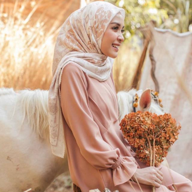 Wearing Klamby X Hamidah Sumba Scarf