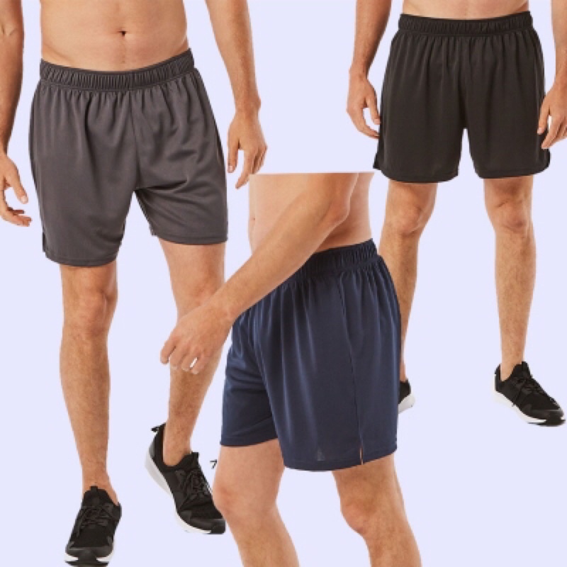 ANKO ACTIVE SHORTS (3 Colours) - Celana Pendek Pria Branded