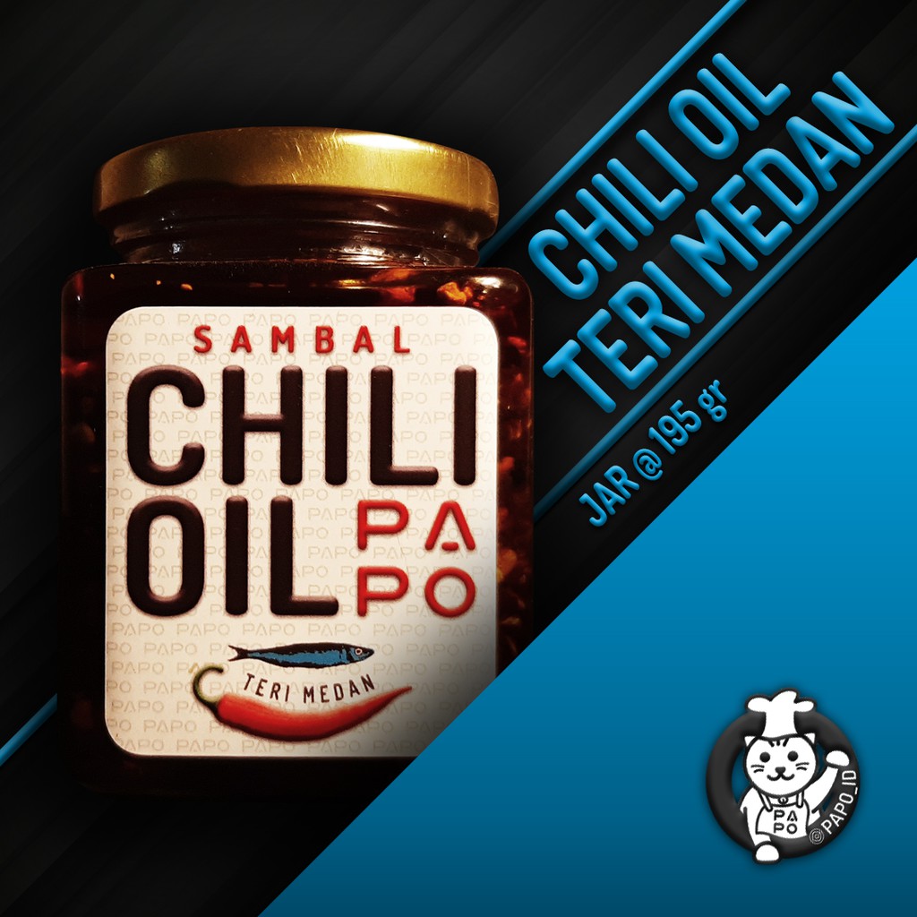 

CHILLI OIL TERI MEDAN JAR PAPO