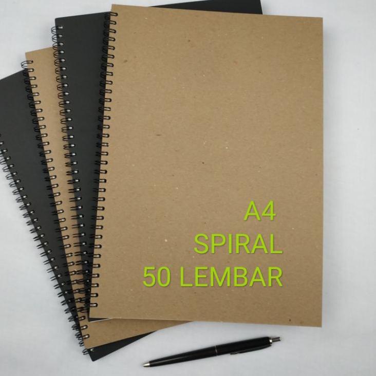 

Serba Murah BUKU TULIS NOTEBOOK catatan A4 JILID SPIRAL SIMPLE BASIC TEBAL 100 HALAMAN ☢➤ 95[strip]