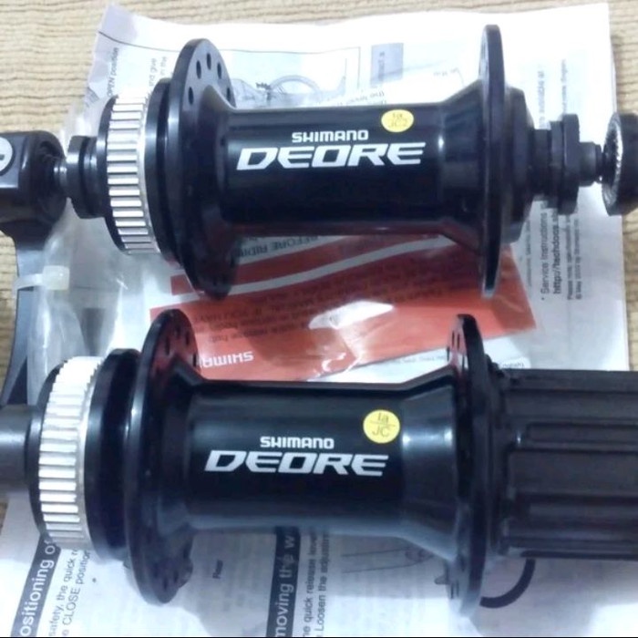 hub freehub shimano deore m595 32h sepeda gunung mtb roadbike gowes