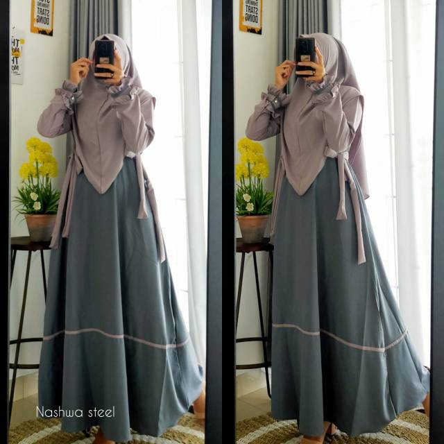 Nashwa set Syari ORI / COD