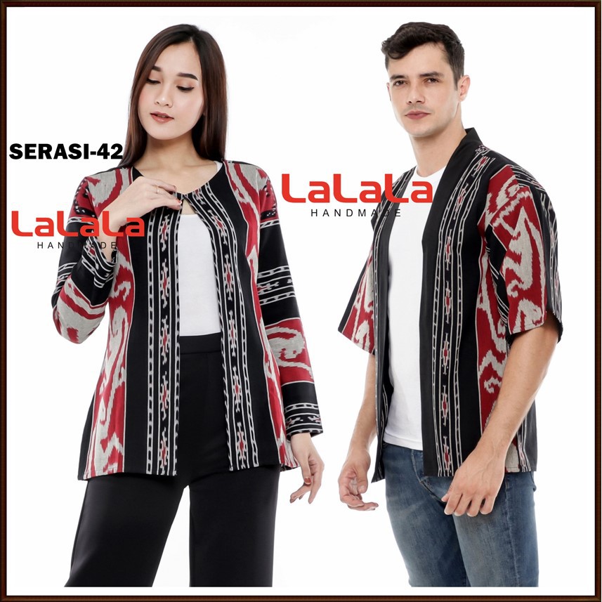 NEW Couple Tenun / Atasan Tenun Etnik / Outer Blazer Tenun