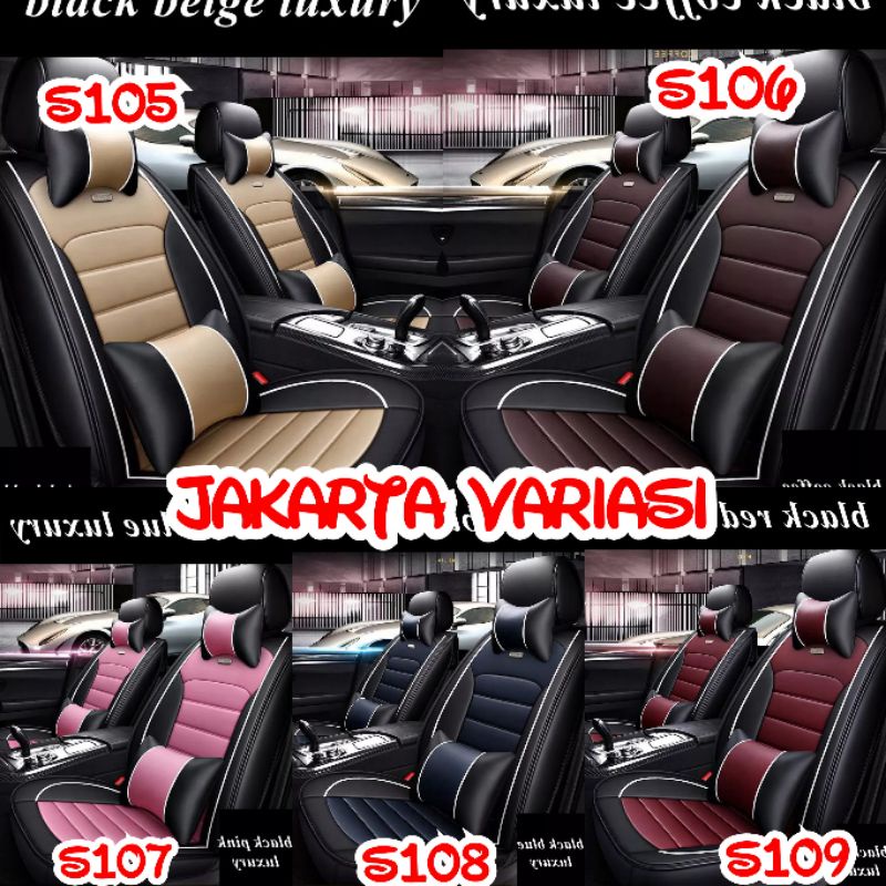 sarung jok mobil Raize 2021 Brio RS brio satya Jazz sirion ignis ayla agya hilux doubel cabin vios c