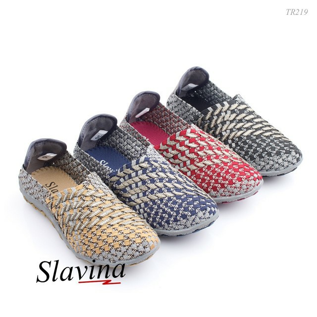SEPATU SLAVINA Sepatu Rajut TR219 ORIGINAL BRAND Sepatu Wanita Sepatu Branded Sepatu Import Batam