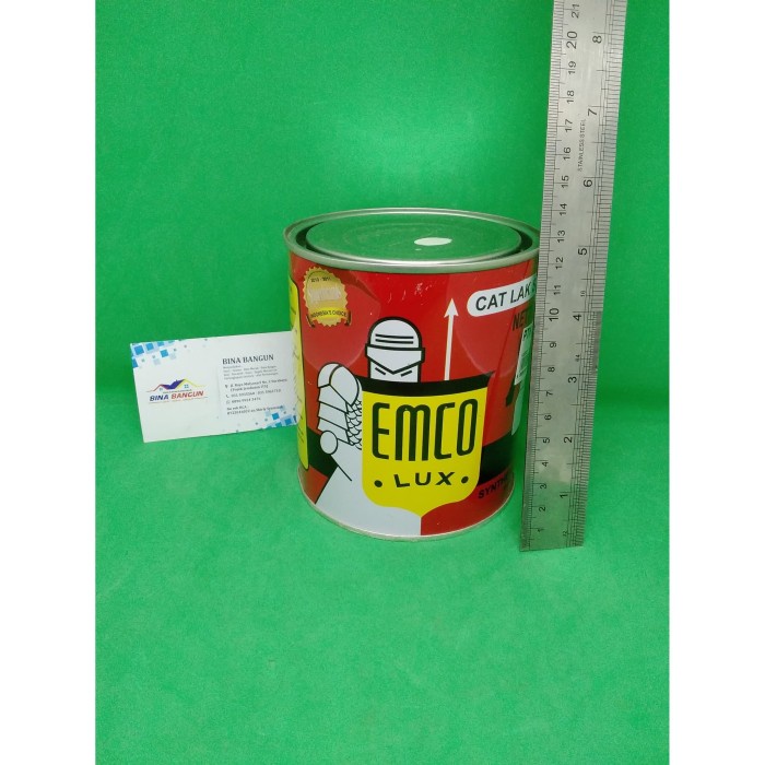 Cat Kayu dan Besi Emco Hitam 1 Kg