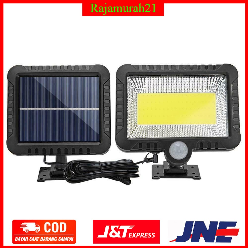 YuYiYuan Solar Sensor Gerak Outdoor Weatherproof 100 COB - Black