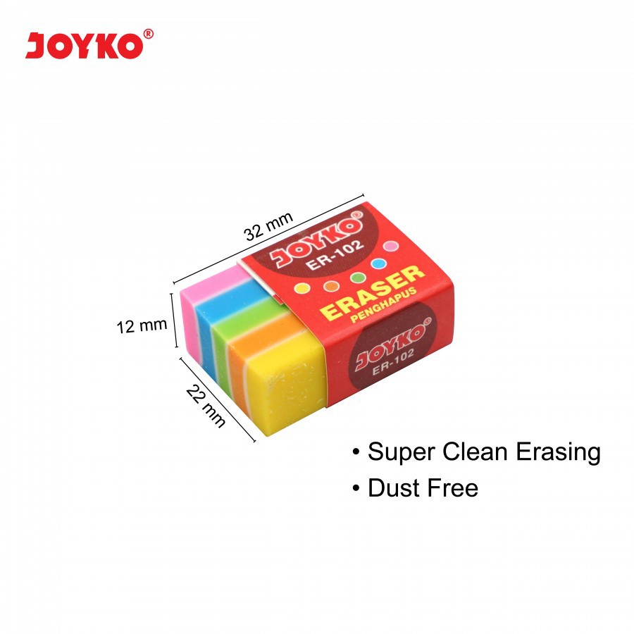 

Eraser / Penghapus Joyko ER-102 Satuan