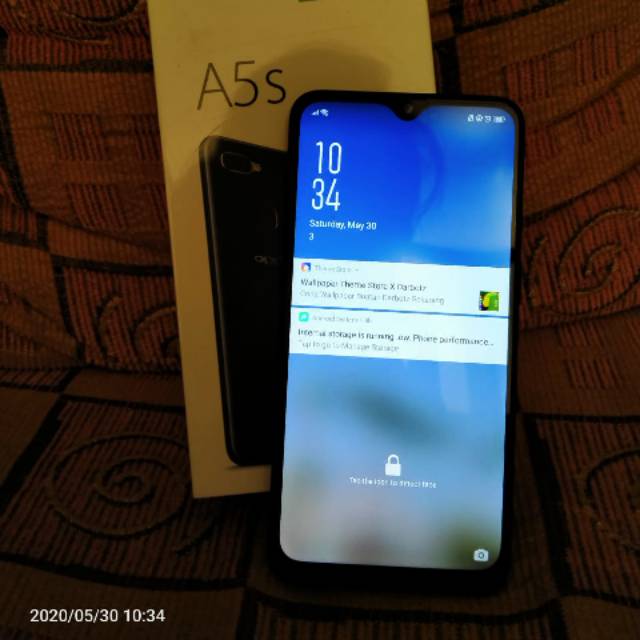 OPPO A5S SECOND (GARANSI RESMI 6BULAN) RAM 3GB/ 32GB INTERNAL