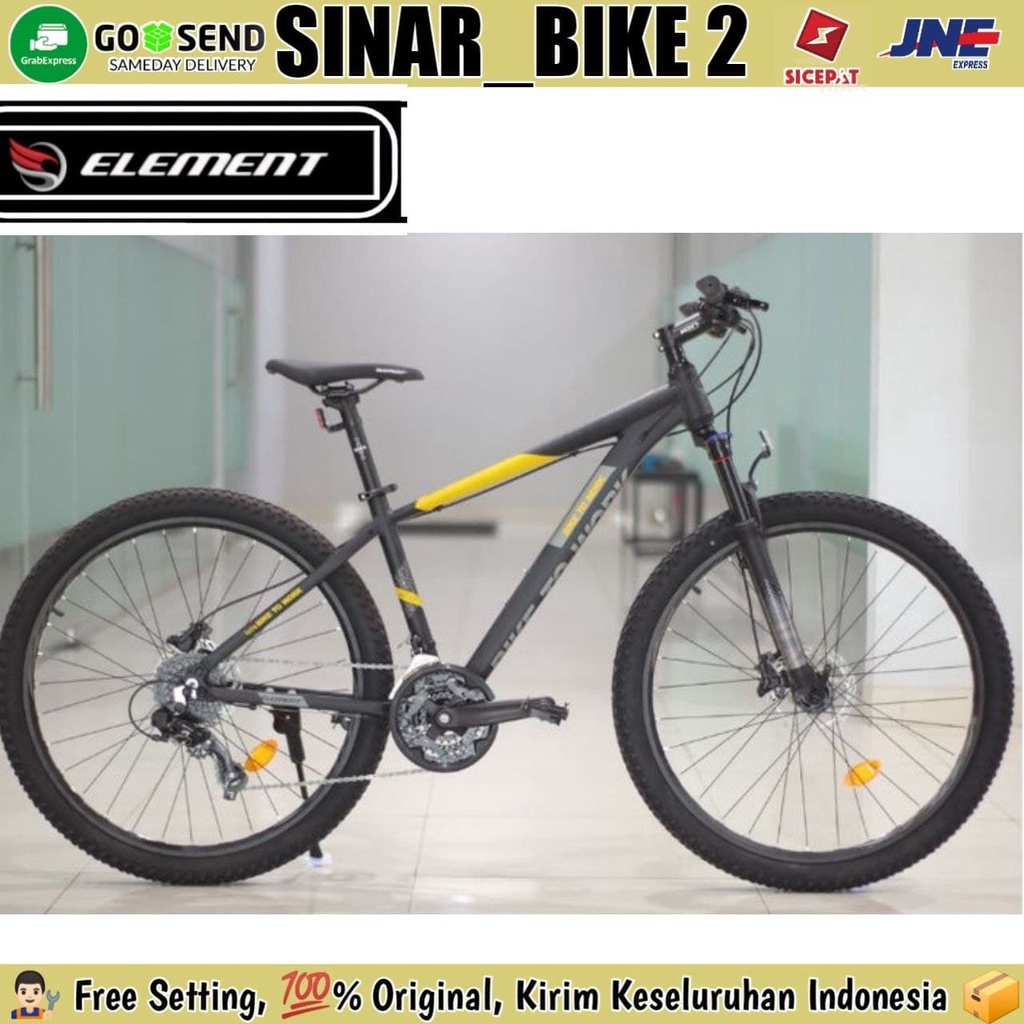 Sepeda Gunung 27.5 MTB ELEMENT SPY 2.0 B2W Bike To Work Alloy 24 Speed