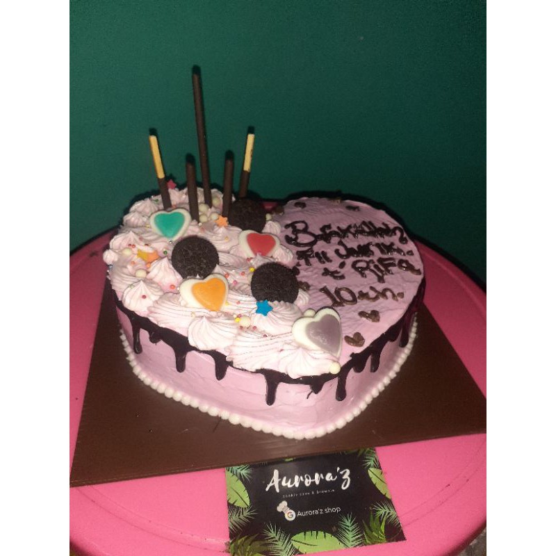 kue ultah love Aurora'z / money cake